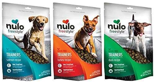 Nulo freestyle limited + puppy and adult dry recipe.