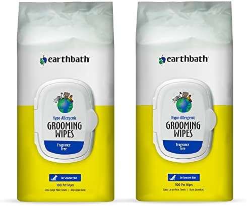 Earthbath all natural grooming wipes 