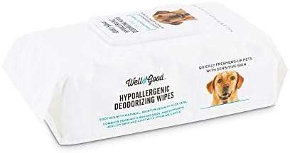 Well & good hypoallergenic dog wipes 